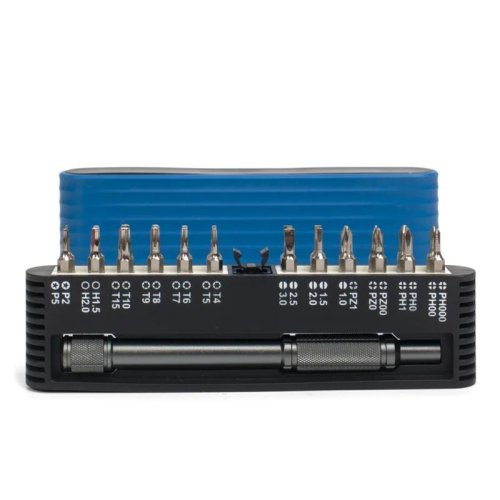 Отвертка прецизионная с битами КВТ, 25 предметов, серия «МАСТЕР» НБ-25 мини  картинка